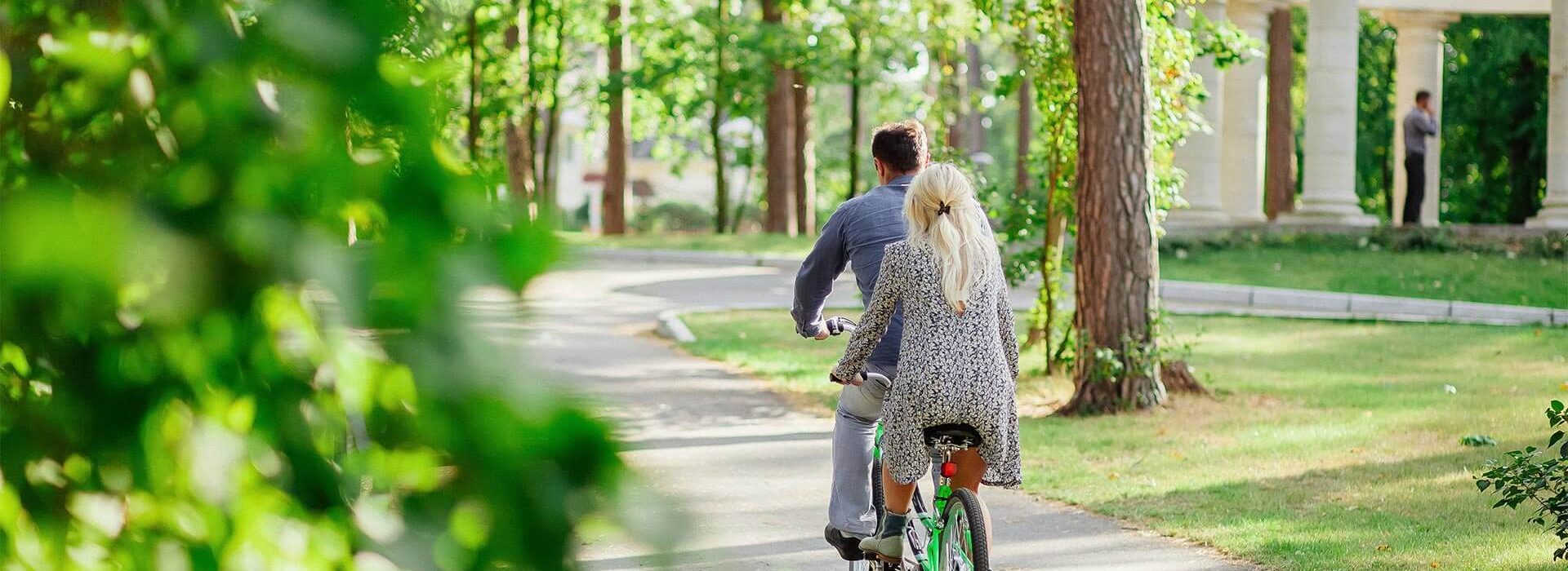 Op de fiets met een visuele beperking